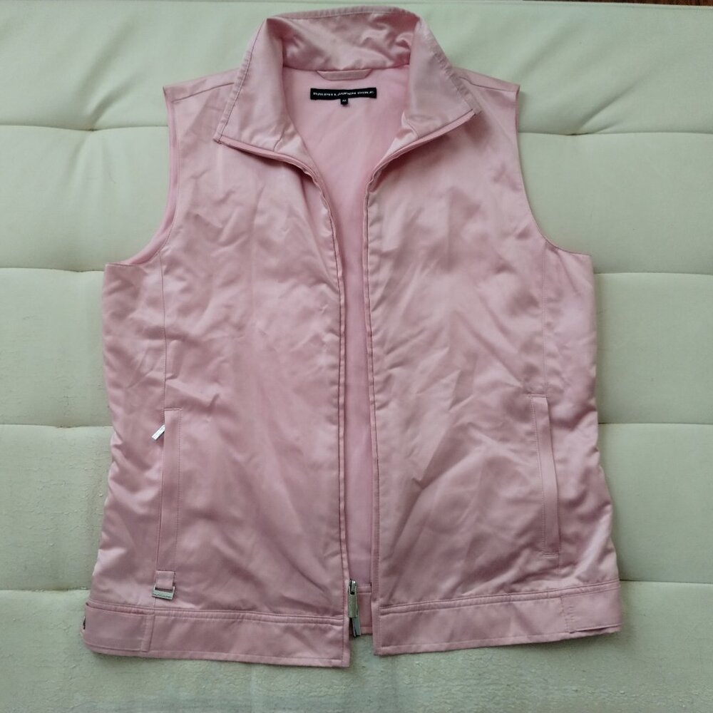 Women's MEDIUM Ralph Lauren Golf Satin Pink Vest